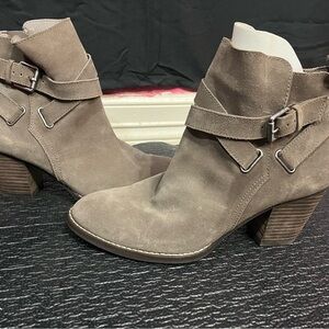 Sam Edelman Gray Ankle Booties